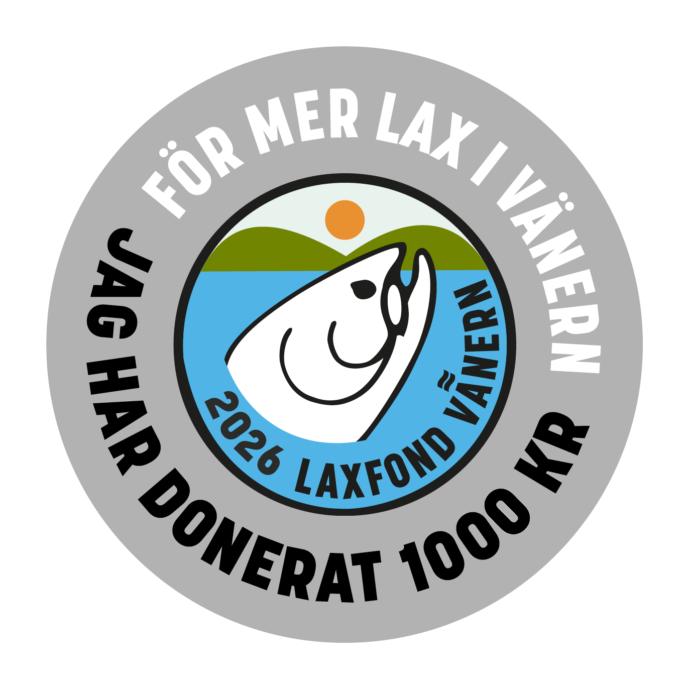 Donera 1000 kr och få dekal Donera 1000 kr och få dekal